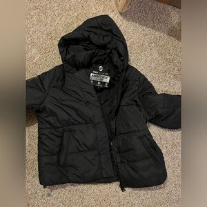 Free country black puffer jacket